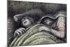 Pink and Green Sleepers-Henry Moore-Mounted Giclee Print