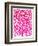 Pink and Ombre Fan Coral-Cat Coquillette-Framed Giclee Print