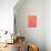 Pink and Orange Abstract Art Painting-T30Gallery-Stretched Canvas displayed on a wall