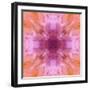 Pink and orange abstract.-Jaynes Gallery-Framed Photographic Print