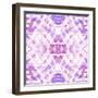 Pink and Purple Abstract-Deanna Tolliver-Framed Giclee Print