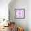 Pink and Purple Abstract-Deanna Tolliver-Framed Giclee Print displayed on a wall