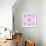 Pink and Purple Abstract-Deanna Tolliver-Framed Giclee Print displayed on a wall