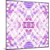 Pink and Purple Abstract-Deanna Tolliver-Mounted Giclee Print