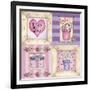 Pink and Purple-Maria Trad-Framed Giclee Print