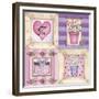 Pink and Purple-Maria Trad-Framed Giclee Print