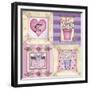 Pink and Purple-Maria Trad-Framed Giclee Print