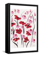 Pink and Red Field II-Beverly Dyer-Framed Stretched Canvas