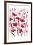 Pink and Red Field II-Beverly Dyer-Framed Art Print