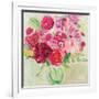 Pink and Red Florals-Farida Zaman-Framed Art Print