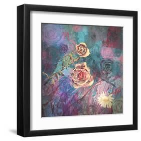 Pink and Red-Claire Westwood-Framed Art Print