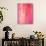 Pink and White Abstract Art Painting-T30Gallery-Art Print displayed on a wall