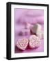 Pink and White Candy Hearts-Dr^ Martin Baumgärtner-Framed Photographic Print