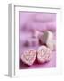 Pink and White Candy Hearts-Dr^ Martin Baumgärtner-Framed Photographic Print