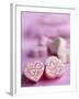 Pink and White Candy Hearts-Dr^ Martin Baumgärtner-Framed Photographic Print