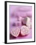 Pink and White Candy Hearts-Dr^ Martin Baumgärtner-Framed Photographic Print