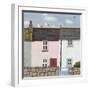 Pink and White Houses-Sophie Harding-Framed Giclee Print