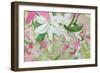Pink and White Lilies V-Sandra Iafrate-Framed Art Print