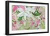 Pink and White Lilies V-Sandra Iafrate-Framed Art Print