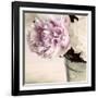 Pink and White Peonies in a Vase-Tom Quartermaine-Framed Giclee Print