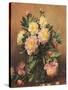 Pink and White Peonies-unknown Williams-Stretched Canvas