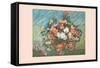 Pink and White Roses-Vincent van Gogh-Framed Stretched Canvas