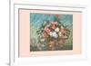 Pink and White Roses-Vincent van Gogh-Framed Premium Giclee Print