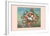 Pink and White Roses-Vincent van Gogh-Framed Art Print