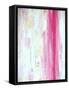 Pink and Yellow Abstract Art Painting-T30Gallery-Framed Stretched Canvas