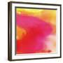 Pink and Yellow Soft Abstract, c. 2008-Pier Mahieu-Framed Premium Giclee Print