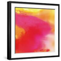 Pink and Yellow Soft Abstract, c. 2008-Pier Mahieu-Framed Premium Giclee Print