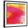Pink and Yellow Soft Abstract, c. 2008-Pier Mahieu-Framed Premium Giclee Print