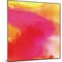 Pink and Yellow Soft Abstract, c. 2008-Pier Mahieu-Mounted Premium Giclee Print