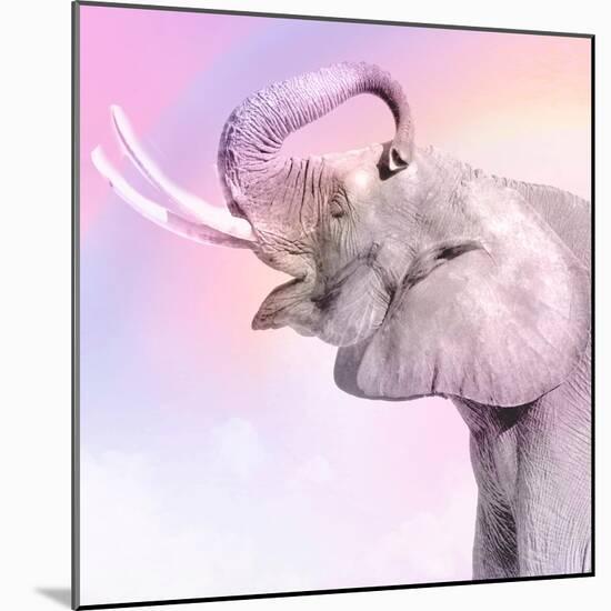 Pink Animals 3-Kimberly Allen-Mounted Art Print