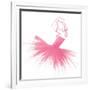 Pink Attitude One-OnRei-Framed Art Print