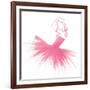 Pink Attitude One-OnRei-Framed Art Print