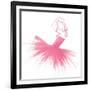 Pink Attitude One-OnRei-Framed Art Print