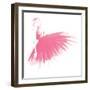 Pink Attitude Two-OnRei-Framed Art Print