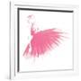 Pink Attitude Two-OnRei-Framed Art Print