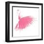 Pink Attitude Two-OnRei-Framed Art Print