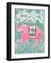 Pink Bazaar I-Hakimipour-ritter-Framed Art Print