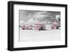 Pink Beach Houses - Miami Beach - Florida-Philippe Hugonnard-Framed Photographic Print