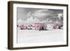 Pink Beach Houses - Miami Beach - Florida-Philippe Hugonnard-Framed Photographic Print