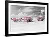 Pink Beach Houses - Miami Beach - Florida-Philippe Hugonnard-Framed Photographic Print