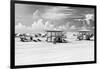 Pink Beach Houses - Miami Beach - Florida-Philippe Hugonnard-Framed Photographic Print