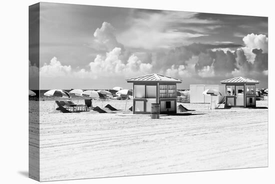 Pink Beach Houses - Miami Beach - Florida-Philippe Hugonnard-Stretched Canvas