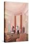 Pink Bedroom, Interior-null-Stretched Canvas