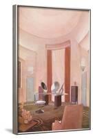 Pink Bedroom, Interior-null-Framed Art Print