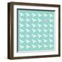 Pink Bird Differrent From The Other-Sira Anamwong-Framed Art Print