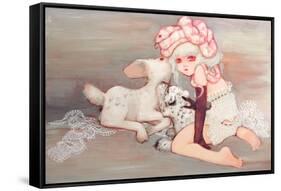 Pink Birthday Cake-Camilla D'Errico-Framed Stretched Canvas